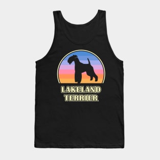 Lakeland Terrier Vintage Sunset Dog Tank Top